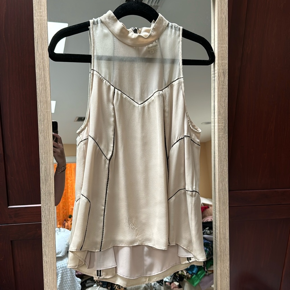 Haute Hippie nude tank top